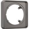 hansgrohe rosetta di prolunga Q per iBox universal 2, 13618340, ShowerSelect Comfort Q; DuoTurn Q nero cromato spazzolato [Rubinetteria Bagno > Accessori di Montaggio per Rubinetteria Bagno]