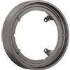 hansgrohe rosetta di prolunga S per iBox universal 2, rotonda, 13624340, ShowerSelect Comfort S; DuoTurn S nero cromato spazzolato [Rubinetteria Bagno > Accessori di Montaggio per Rubinetteria Bagno]