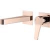Mariner Kobra rubinetto lavabo a parete, proiezione: 174 mm, incluso corpo incasso smart, KOB1111-RG+INT0055-00+BOQ0060-RG, Kobra oro rosa [Rubinetteria Bagno > Rubinetteria Lavabo]