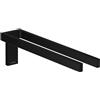 AXOR Universal Rectangular asta portasciugamani, 42622670, Universal Rectangular nero opaco [Accessori Bagno > Portasciugamani]