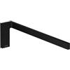 AXOR Universal Rectangular asta portasciugamani, 42626670, Universal Rectangular nero opaco [Accessori Bagno > Portasciugamani]
