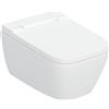 Geberit AquaClean Sela smart WC sospeso Square con TurboFlush, con sedile WC, 146250011, Square AquaClean Sela bianco/cromo [WC > Smart WC]