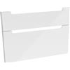 evineo ineo5 frontale scomparto estraibile per mobile 120 cm, per sistema di estrazione Hettich, con 2 scomparti estraibili, con maniglie incassate, BL000524, ineo5 bianco finitura a specchio [Mobili da Bagno > Ricambi per Mobili da Bagno]