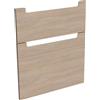 evineo ineo5 frontale scomparto estraibile per mobile 46 cm, per sistema di estrazione Hettich, con 2 scomparti estraibili, con maniglie incassate, BL000330, ineo5 rovere [Mobili da Bagno > Ricambi per Mobili da Bagno]