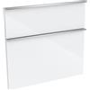 evineo ineo4 frontale scomparto estraibile per mobile 80 cm, per sistema di estrazione Hettich, con 2 scomparti estraibili, per maniglie a profilo, BL000447, ineo4 bianco finitura a specchio [Mobili da Bagno > Ricambi per Mobili da Bagno]