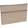 evineo ineo4 frontale scomparto estraibile per mobile 120 cm, per sistema di estrazione Hettich, con 2 scomparti estraibili, per maniglie a profilo, BL000523, ineo4 rovere [Mobili da Bagno > Ricambi per Mobili da Bagno]