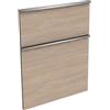 evineo ineo4 frontale scomparto estraibile per mobile 60 cm, per sistema di estrazione Hettich, con 2 scomparti estraibili, per maniglie a profilo, BL000357, ineo4 rovere [Mobili da Bagno > Ricambi per Mobili da Bagno]