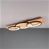 TRIO Leuchten Barca lampada a soffitto LED 3 sorgenti luminose, 641110332, Barca [Lampade per Interni > Lampade a Soffitto]