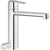 Grohe Get rubinetto da cucina, orientabile, con ingresso per elettrodomestici, 30198000, Get cromo [Rubinetteria da Cucina > Rubinetti da Cucina]
