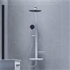 Ideal Standard Alu+ colonna doccia, miscelatore monocomando, BD584SI, Alu+ silver opaco [Rubinetteria Bagno > Colonne Doccia]