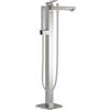 Grohe Eurocube rubinetto vasca a pavimento, miscelatore monocomando, 23672DC1, Eurocube supersteel [Rubinetteria Bagno > Rubinetteria Vasca]