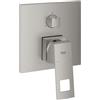Grohe Eurocube rubinetto doccia da incasso con miscelatore, 24094DC0, Eurocube supersteel [Rubinetteria Bagno > Rubinetteria Doccia]