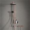 Ideal Standard Alu+ colonna doccia per rubinetto, BD585RO, Alu+ oro rosa opaco [Rubinetteria Bagno > Colonne Doccia]