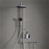 Ideal Standard Alu+ colonna doccia per rubinetto, BD585SI, Alu+ silver opaco [Rubinetteria Bagno > Colonne Doccia]