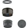Grohe Mousseur 13952 M24x1, 13952AL0, Universal hard graphite spazzolato [Rubinetteria Bagno > Ricambi Rubinetteria Bagno]