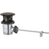 Grohe Universal set scarico con piletta e salterello, 28910AL0, Universal hard graphite spazzolato [Rubinetteria Bagno > Sistemi di Scarico]