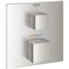 Grohe Grohtherm Cube rubinetto doccia da incasso con termostatico, 24153DC0, Grohtherm Cube supersteel [Rubinetteria Bagno > Rubinetteria Doccia]