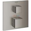 Grohe Grohtherm Cube termostatico, per vasca & doccia, 24154AL0, Grohtherm Cube hard graphite spazzolato [Rubinetteria Bagno > Rubinetteria Doccia]