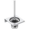 Ideal Standard Alu+ set portascopino WC, BD593SI, Alu+ [Accessori Bagno > Set Portascopino]