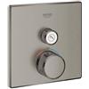 Grohe Grohtherm SmartControl rubinetto doccia da incasso con termostatico, 29123AL0, Grohtherm SmartControl hard graphite spazzolato [Rubinetteria Bagno > Rubinetteria Doccia]