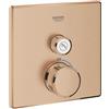 Grohe Grohtherm SmartControl rubinetto doccia da incasso con termostatico, 29123DL0, Grohtherm SmartControl warm sunset spazzolato [Rubinetteria Bagno > Rubinetteria Doccia]
