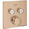 Grohe Grohtherm SmartControl termostatico, per vasca & doccia, 29124DL0, Grohtherm SmartControl warm sunset spazzolato [Rubinetteria Bagno > Rubinetteria Doccia]