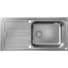 hansgrohe S44 lavello da cucina, 43367800, S440-A500 S44 acciaio inox spazzolato [Lavelli da Cucina > per Base Sottolavello a partire da 60 cm]