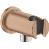 Grohe Rainshower supporto doccetta con attacco per tubo flessibile, 26658DL0, Rainshower warm sunset spazzolato [Rubinetteria Bagno > Prese d'Acqua]