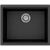 hansgrohe S53 lavello da cucina, 43458170, S530-U500 S53 nero grafite [Lavelli da Cucina > per Base Sottolavello a partire da 60 cm]