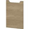 evineo ineo5 set frontale anta per mobile con maniglia incassata La: 40 cm, 1 anta, battuta a sinistra, BL000288, ineo5 rovere [Mobili da Bagno > Ricambi per Mobili da Bagno]