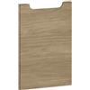 evineo ineo5 set frontale anta per mobile con maniglia incassata La: 40 cm, 1 anta, battuta a destra, BL000294, ineo5 rovere [Mobili da Bagno > Ricambi per Mobili da Bagno]