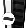 neoro n80 albus / fumo set di ripiani in vetro per colonna, 4 pezzi, BL001211, n80 fumo [Mobili da Bagno > Ricambi per Mobili da Bagno]