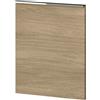evineo ineo4 set frontale anta per mobile con maniglia a profilo La: 49 cm, 1 anta, battuta a sinistra, BL000309, ineo4 rovere [Mobili da Bagno > Ricambi per Mobili da Bagno]