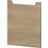 evineo ineo5 set frontale anta per mobile con maniglia incassata La: 49 cm, 1 anta, battuta a sinistra, BL000312, ineo5 rovere [Mobili da Bagno > Ricambi per Mobili da Bagno]