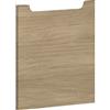 evineo ineo5 set frontale anta per mobile con maniglia incassata La: 49 cm, 1 anta, battuta a destra, BL000318, ineo5 rovere [Mobili da Bagno > Ricambi per Mobili da Bagno]