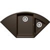 Schock Lotus lavello da cucina, LOTC150ABRO, C-150 A Lotus bronzo [Lavelli da Cucina > per Base Sottolavello a partire da 90 cm]