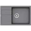 Schock Manhattan lavello da cucina, MAND100LSAGCR, D-100LS A Manhattan croma [Lavelli da Cucina > per Base Sottolavello a partire da 60 cm]