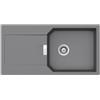 Schock Manhattan lavello da cucina, MAND100LUGCR, D-100L U Manhattan croma [Lavelli da Cucina > per Base Sottolavello a partire da 60 cm]