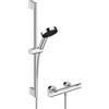 hansgrohe Pulsify Select S rubinetto doccia esterno con termostatico, 24262000, Pulsify Select S cromo [Rubinetteria Bagno > Rubinetteria Doccia]