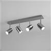 TRIO Leuchten Angelo faretto, GU10, 880400406, Angelo [Lampade per Interni > Punti Luce e Faretti]