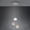 TRIO Leuchten Kaprun lampada a sospensione, E14, 3 luci, 311630306, Kaprun [Lampade per Interni > Lampade a Sospensione]