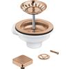 Grohe Universal set scarico con eccentrico per una vasca, 40400DL0, Universal warm sunset spazzolato [Lavelli da Cucina > Accessori per Lavelli da Cucina]