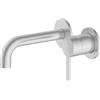 Keuco Plan Blue rubinetto lavabo a parete, 53916170201, Plan Blue alluminio opaco [Rubinetteria Bagno > Rubinetteria Lavabo]