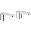 Grohe Eurosmart Cosmopolitan coppia di maniglie, 48306000, Eurosmart Cosmopolitan cromo [Rubinetteria Bagno > Ricambi Rubinetteria Bagno]
