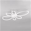 TRIO Leuchten Fly lampada a soffitto, a LED, larghezza: 83 cm, 645619131, Fly [Lampade per Interni > Lampade a Soffitto]