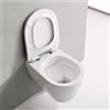 Scarabeo Moon WC sospeso, 5520CLBK+5535B, Moon bianco [WC > WC Sospesi]