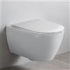 Scarabeo Glam WC sospeso con sistema TWIST, 5201TWBK+5535B, Glam bianco [WC > WC Sospesi]