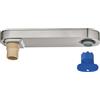 Grohe Plus ricambio doccetta per bocca con bocca estraibile per gruppo lavabo monocomando, 48454DC0, Plus supersteel [Rubinetteria Bagno > Ricambi Rubinetteria Bagno]