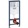 Grohe Solido elemento incasso A: 113 cm, con placca di azionamento, per WC sospeso, 38728001, Solido cromo [Elementi ad Incasso > Elementi Incasso per WC]