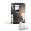 Philips Hue White Ambiance lampada LED GU10, 2700 K, 5,2 W, 8720169230231, White Ambiance; White Ambiance [Lampadine > Lampade a LED]